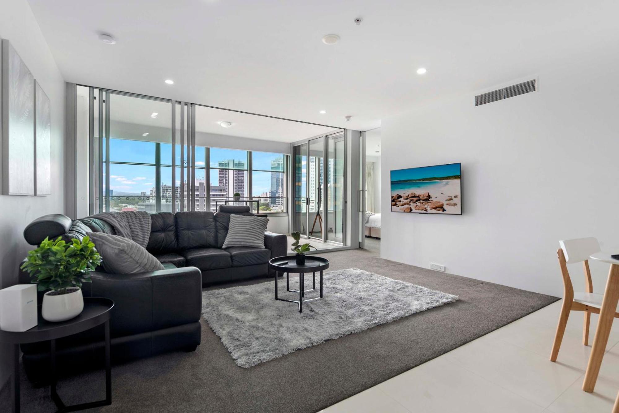 Q Tower At Surfers Paradise - Self Contained Apartments Gold Coast Bagian luar foto